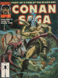 Conan Saga #47 VF ; Marvel |