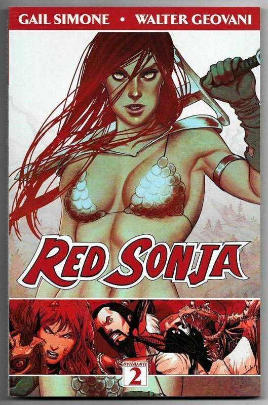 Red Sonja Vol 2 Art of Blood and Fire TPB (Dynamite, 2020) New!