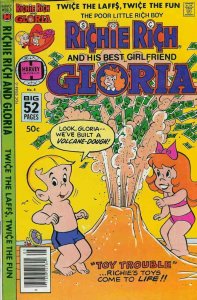 Richie Rich and Gloria #5 POOR; Harvey | low grade comic - save on shipping - de