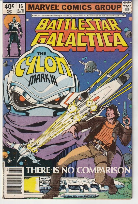 Battlestar Galactica(Marvel) # 16  Will the Cylons Finally Reign Supreme ?