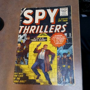 Spy Thrillers #4 Atlas Comics 1955 Golden Age Cold War Tales Propaganda... 