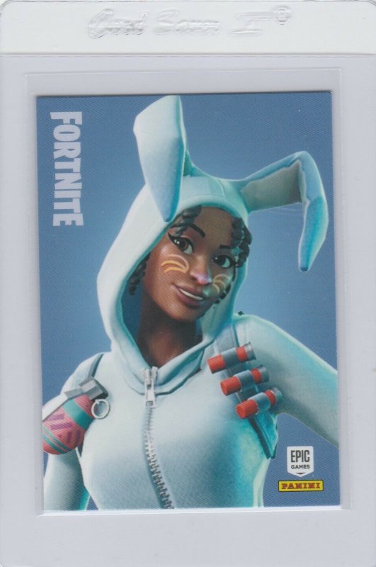 Fortnite Bunny Brawler 205 Epic Outfit Panini 2019 trading card series 1