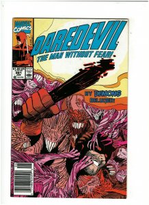 Daredevil #281 VF/NM 9.0 Marvel Comics Mark Jewelers Variant 1990 vs. Mephisto