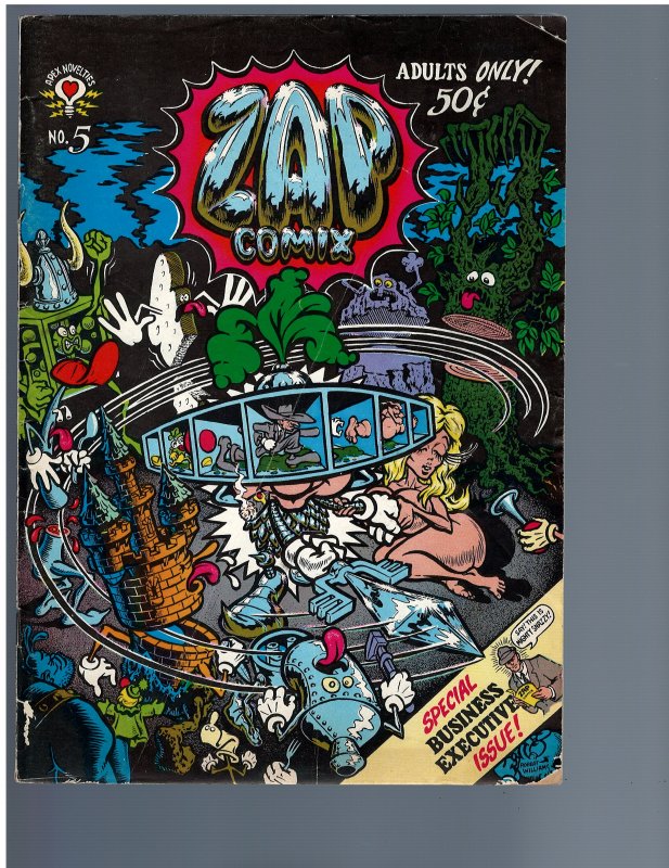 Zap Comix #5 (1970) - 1st Print