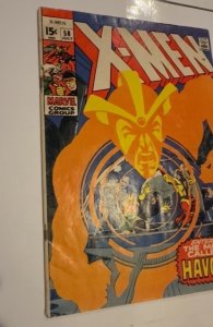 The X-Men #58  (1969)enter a man called Havoc see description