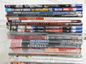 Huge Lot of 27 TPB's Hard and Soft Covers! Batman, Harley Quinn+ Avg VF-...