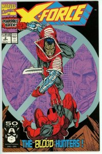 X-Force #2 (1991) - 9.0 VF/NM *1st Appearance Garrison Kane/2nd App Deadpool*