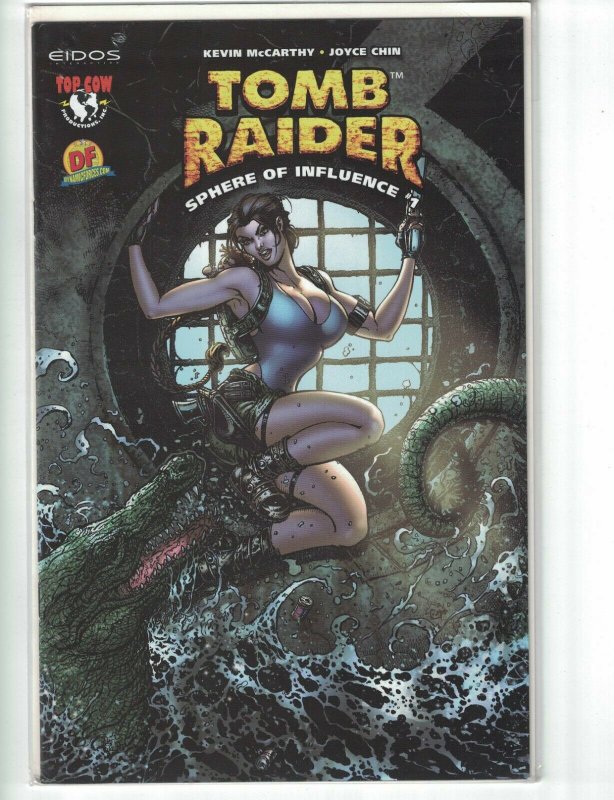 Tomb Raider Sphere of Influence #1 VF/NM dynamic forces cover B w/COA (721/1750)