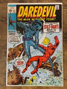 Daredevil #67 (1970). VF-. Stilt-Man app.