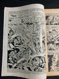 1975 THE INVADERS Australian Comic #4 VG/FN 5.0 Frank Robbins