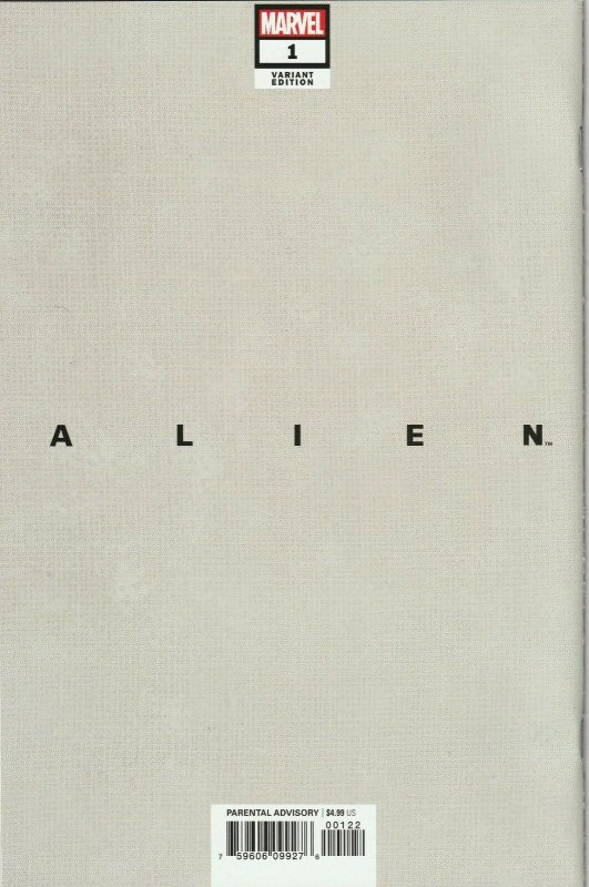 Alien # 1 InHyuk Lee 1:500 Virgin Variant Cover NM Marvel