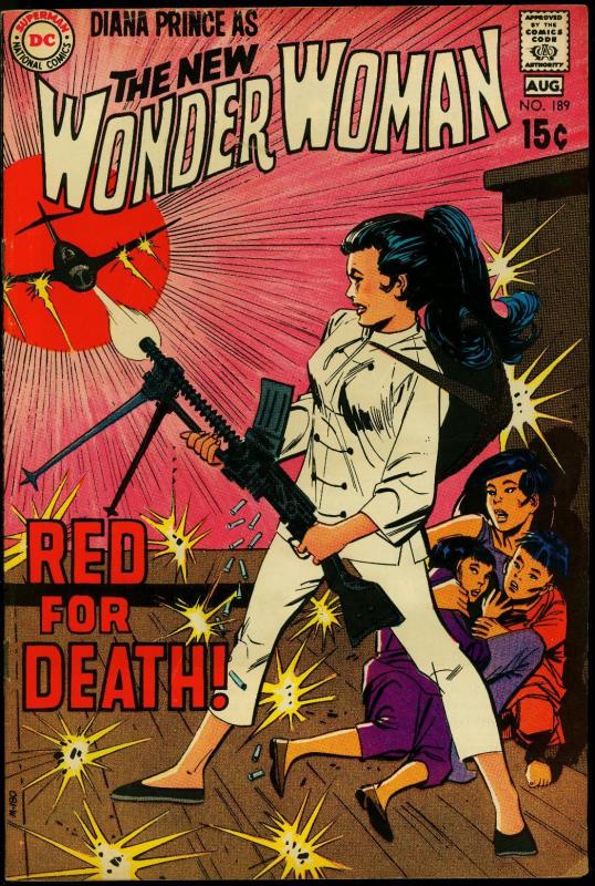 Wonder Woman #189 1970- DC Comics- Diana Prince FN-