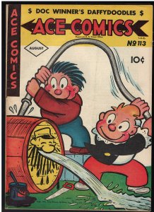 Ace Comics #113 (David McKay Publications, 1946) FN+