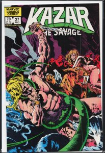 Ka-Zar the Savage #27 (1983) Ka-Zar