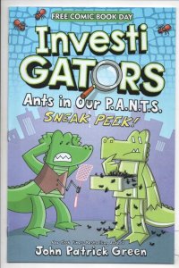 INVESTIGATORS Ants in our Pants #1, FCBD, NM, First Second, John P Green, 2021