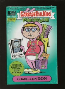 GARBAGE PAIL KIDS PUKE-TACULAR  ONE SHOT SEALED DELUXE IDW W/ GPK STICKER CARD