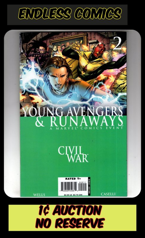 Civil War: Young Avengers & Runaways #2 (2006) >>> 1¢ AUCTION! No Resv!  / ID#NN