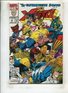X-FORCE #16 (8.0) SIGNED BY GREG CAPULLO!! 1992
