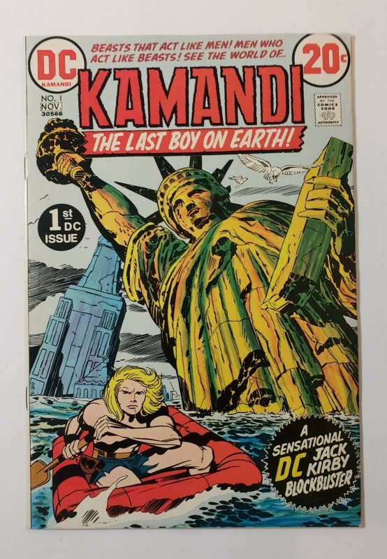 Kamandi: The Last Boy On Earth #1 1st Kamandi and Ben Boxer DC Comics 1972 VF+ 