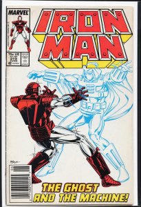 Iron Man #219 (1987) Iron Man [Key Issue]