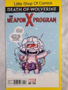 Death of Wolverine Weapon X Program #1 Skottie Young Variant Marvel 2014