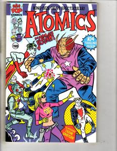 7 The Atomics AAA Pop Comics # 1 2 3 4 5 + King Size Jigsaw World's Within TD9