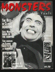 Monsters From The Vault #2 1997-Mask of The Vampire-Hammer Horror films-Colle...