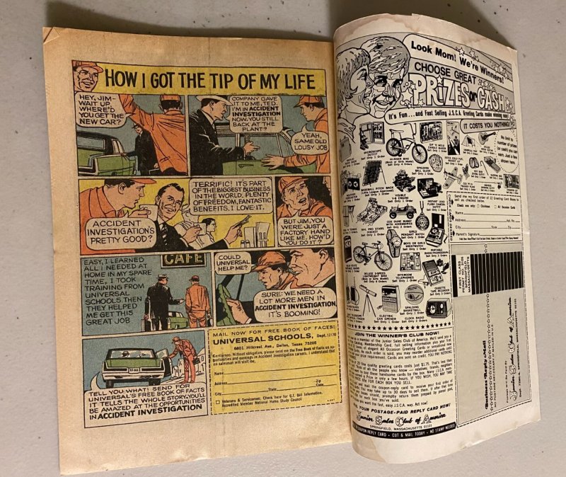 Supernatural Thrillers #1 Marvel (3.0 GD/VG (water damage)) (1972)