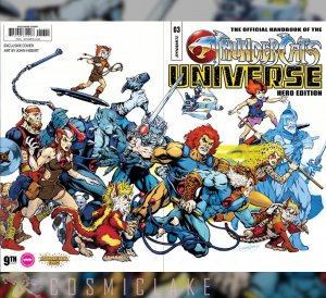 THUNDERCATS #3 HEBERT RETRO WRAPAROUND VARIANT LTD 700 PREORDER 4/10 ☪