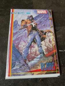 Heroes Reborn #1 (07/21) Marvel Comics Trading Card Variant Blade Super Villain