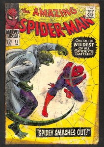 Amazing Spider-Man #45 Fair 1.0 Lizard! Marvel Comics Spiderman