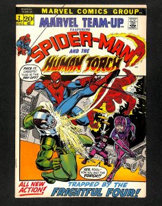 Marvel Team-up #2 Spider-Man Human Torch!