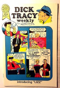 Dick Tracy Monthly/Weekly #51 (1988) Blackthorne Publishing 1st Print Comic Book