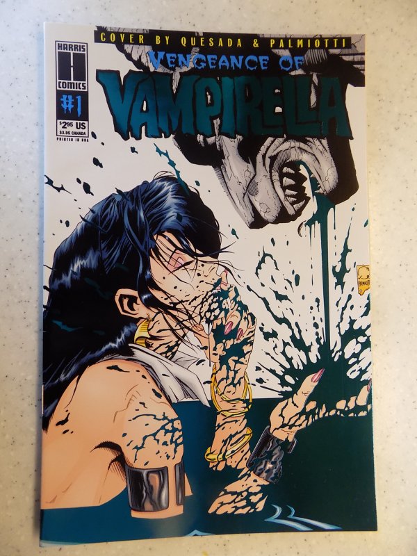 VENGEANCE OF VAMPIRELLA BLUE VARIANT # 1