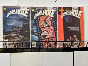 THE BLACK HOLE 1-3 near complete FINE+/VERY FINE Walt Disney 1980 Whitman Comics