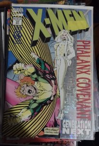 X MEN # 37 1994 MARVEL DISNEY phalanx convent pt 4  generation next  BLINK DIES