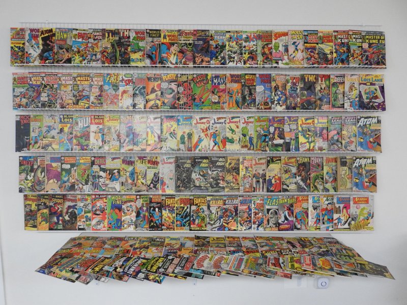 Huge Lot of 170+ Silver/Bronze Comics W/ Thor, Fantastic Four, +More! see desc