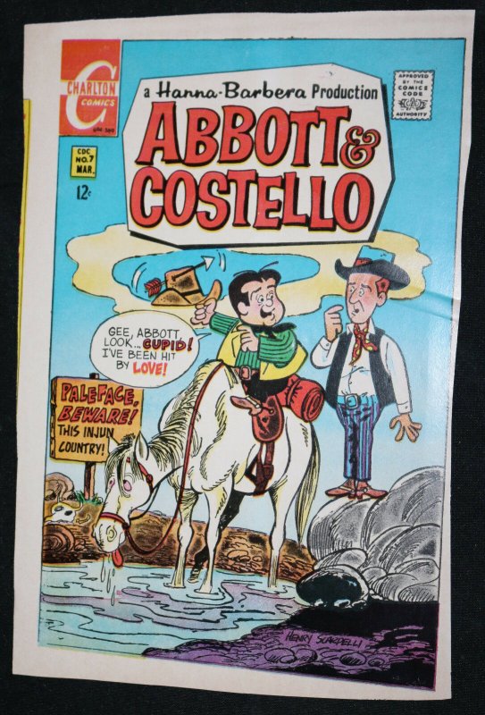 Abbott and Costello (1968 Charlton) comic books