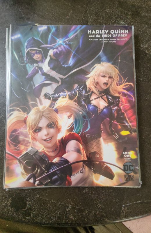 Harley Quinn & the Birds of Prey #1 Variant Cover (2020) oversized book