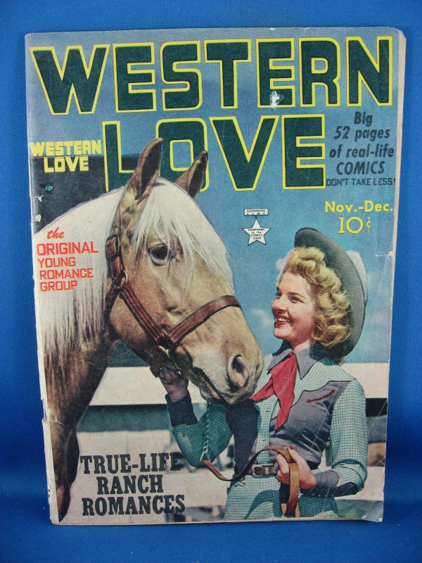 WESTERN LOVE 3 G VG PHOTO COVER 1949