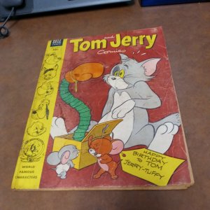 Tom and Jerry 122 dell comics 1954 precode golden age cartoon funny animal