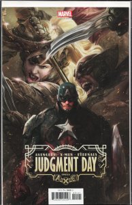 A.X.E.: Judgment Day Omega Lozano Cover (2023) The Eternals