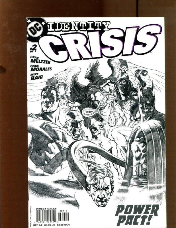 Identity Crisis #1-7 - SEVEN PIECE LOT! (8.0/8.5) 2004