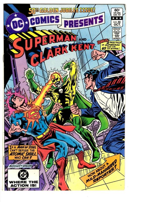 5 DC Comics Presents Comic Books # 48 50 51 52 53 Superman Aquaman Atom BH24