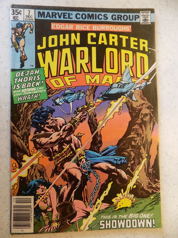 JOHN CARTER WARLOARD OF MARS # 7