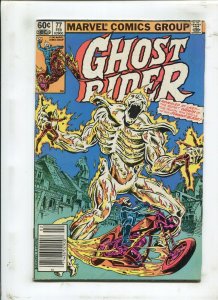 Ghost Rider #77 -! liberada! - (9.2) 1983 