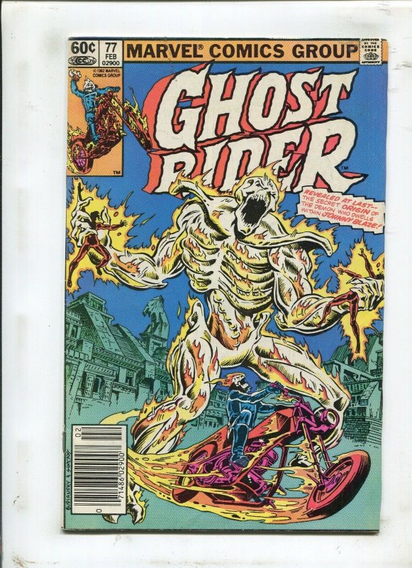 GHOST RIDER #77 - UNLEASHED! - (9.2) 1983 