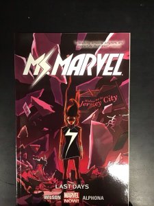 Ms. Marvel: Last Days Vol 4 (Marvel Comics 2015 Trade Paperback) 1st Printing