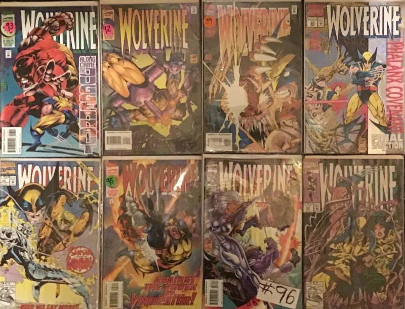 WOLVERINE (MARVEL )#60,63,85,89,93,95,96 ALL IN NM CONDITION.8BOOK LOT