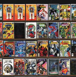 Huge Lot 150+ Comics with Adventures Of Superman, Action Comics, Prime & More!